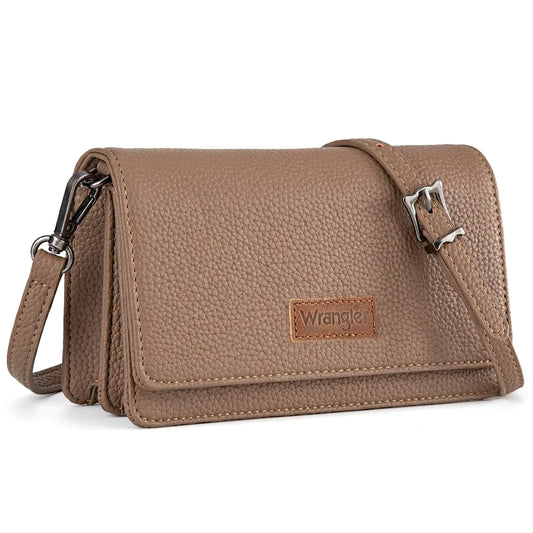 Wrangler Crossbody Bags for Women Small Size Cross Body Wallet Purses with Adjustable Straps