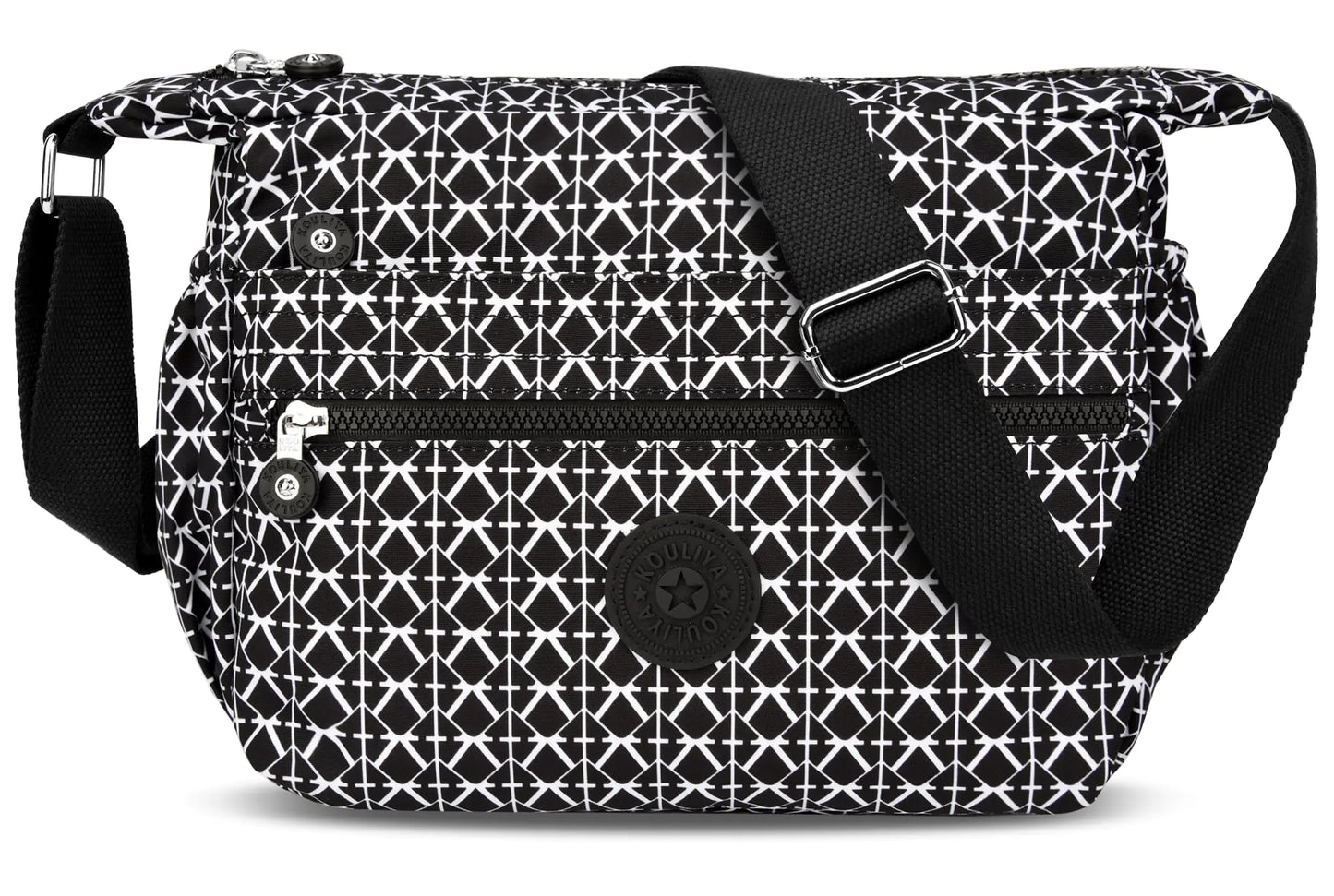 ZENTREON Nylon Crossbody Bags for Women Waterproof Lightweight Purses Multi Pockets Shoulder Bags